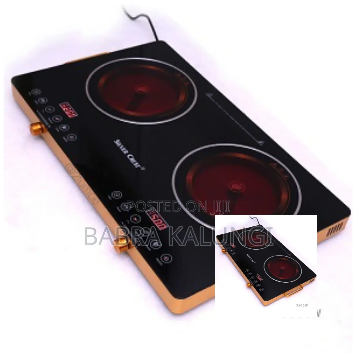 Induction Cooker 2 Plates
