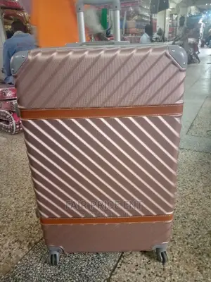 Original Plastic Suitcases . Extra Large.( Gray)