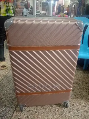Executive Plastic Suitcase.Large.( Gray)
