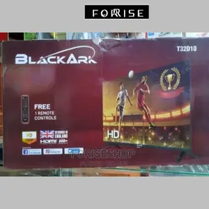 Black Ark 32inch Frameless Tv With Free to Air Decoder