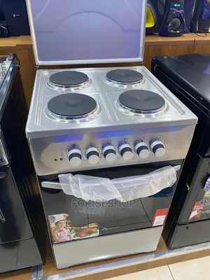 Blueflame Full Electric Cooker Silver 50x50cm