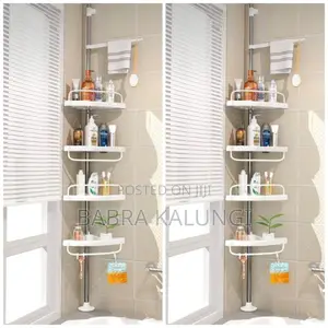 Bathroom Corner Storage Rack