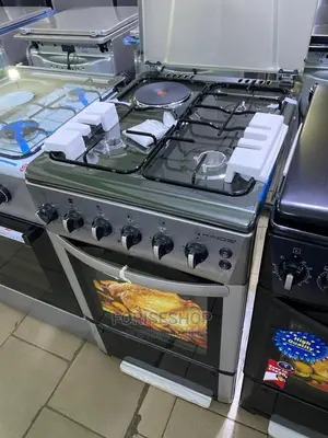 Kings 3 Gas + 1 Electric Plate Gas Cooker 50x60