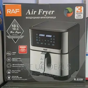 10L Oil Free Healthy Air Fryer - Silver