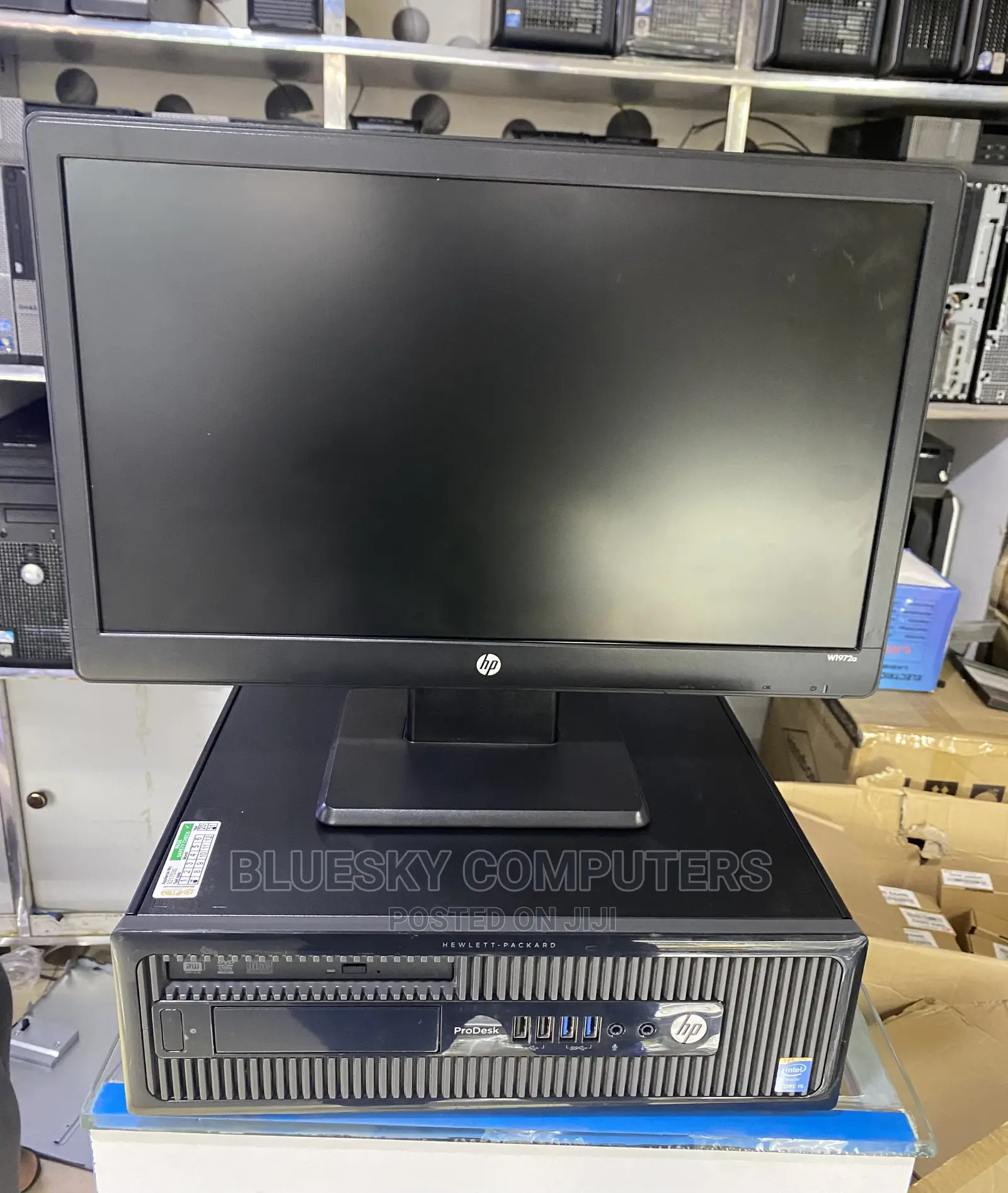 Desktop Computer HP EliteDesk 800 G4 8GB Intel Core I5 HDD 500GB