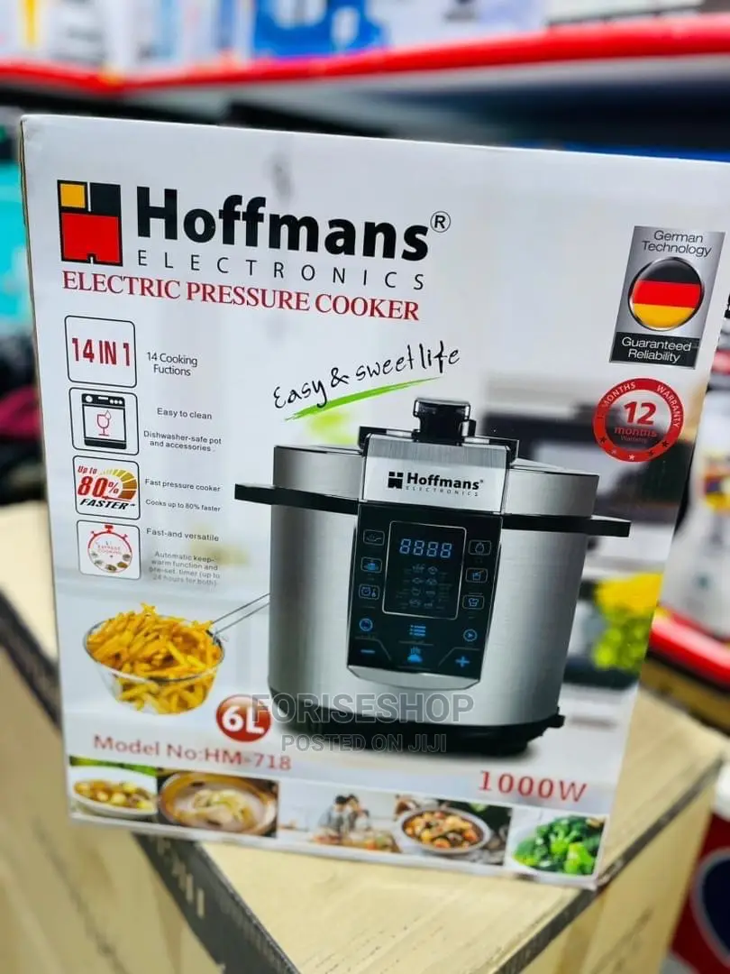 Hoffman’S 6l Electric Pressure Cooker (Electronics