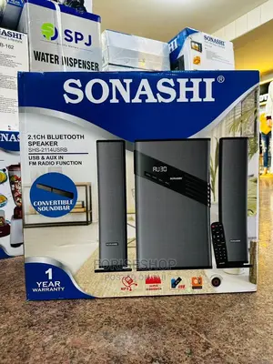 2.1 CH Sonashi Bluetooth Speaker USB AUX in FM Function