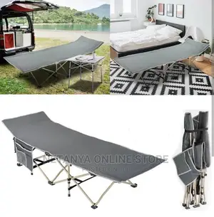 Heavy Duty Folding Camping Bed