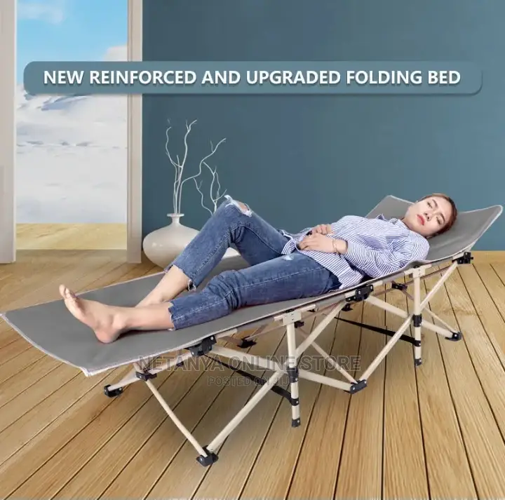 Heavy Duty Folding Camping Bed