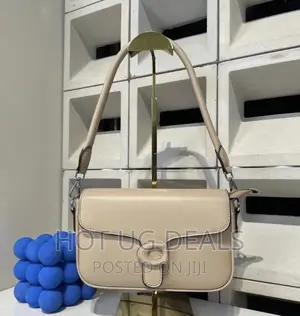Ladies Classic Handbag- Cream
