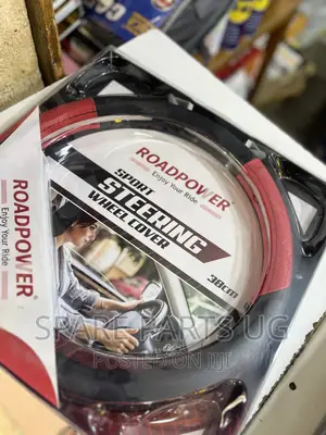 Sport Leather Steering Wheel Cover