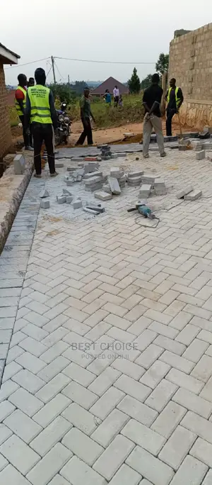 Excellent Paver Laying Walk Ways Compound Designing.