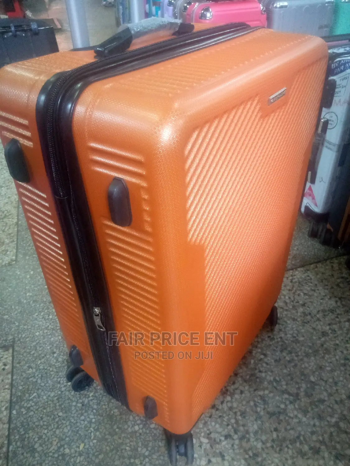 Vip Executive Suitcase.Extra Large.( Orange)