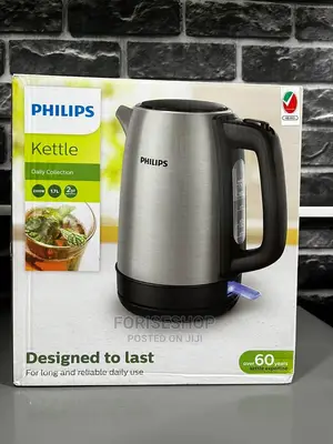 Philips Kettle 2200w 1.7L 2 Year Warranty