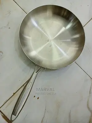 30cm Heavy Stainless Steel Frying Pan