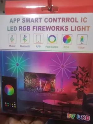 App Smart Control Lc Led RGB Fire Works