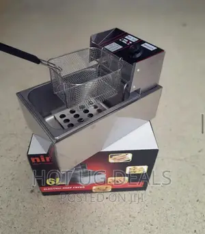 Nima Electric Single Tank Deep Fryer 6l - Silver