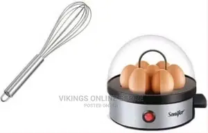 Sonifer Egg Boiler 7 Hole + 1 Egg Whisker – Silver