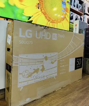 New LG 50 Inches Uq80 Smart Ultra HD Web O.S TV