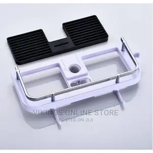 Wall Mounted Soap Dish for Kitchen Bathroom With Hooks