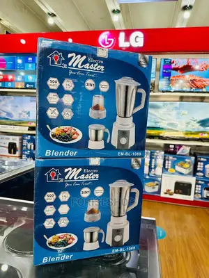 Electro Master Stainless Steel Jar Blenders 3in1
