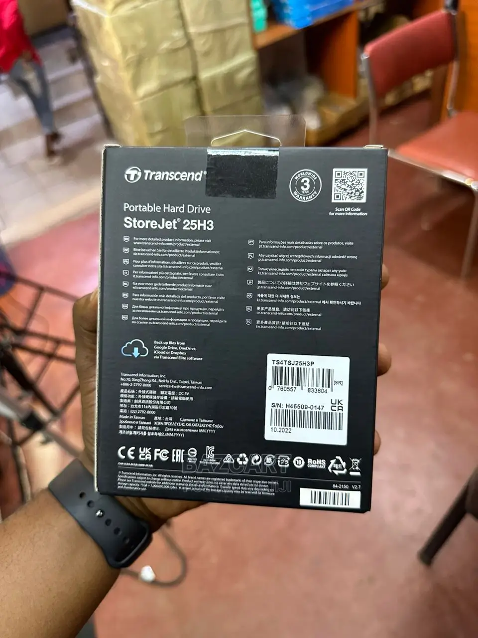 4tb Transcend Storejet Portable External Drive