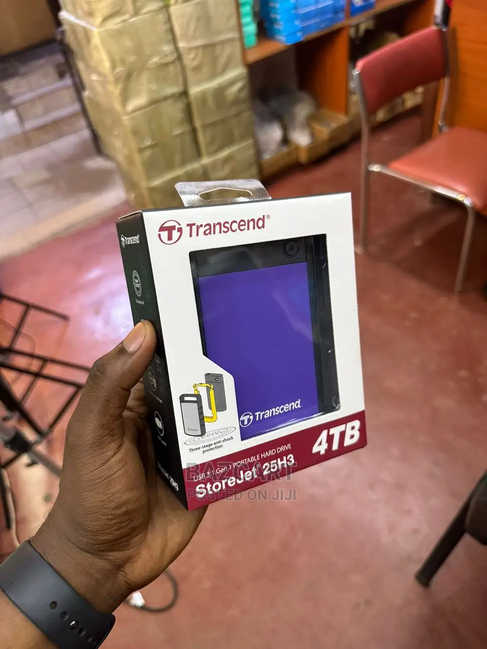 4tb Transcend Storejet Portable External Drive
