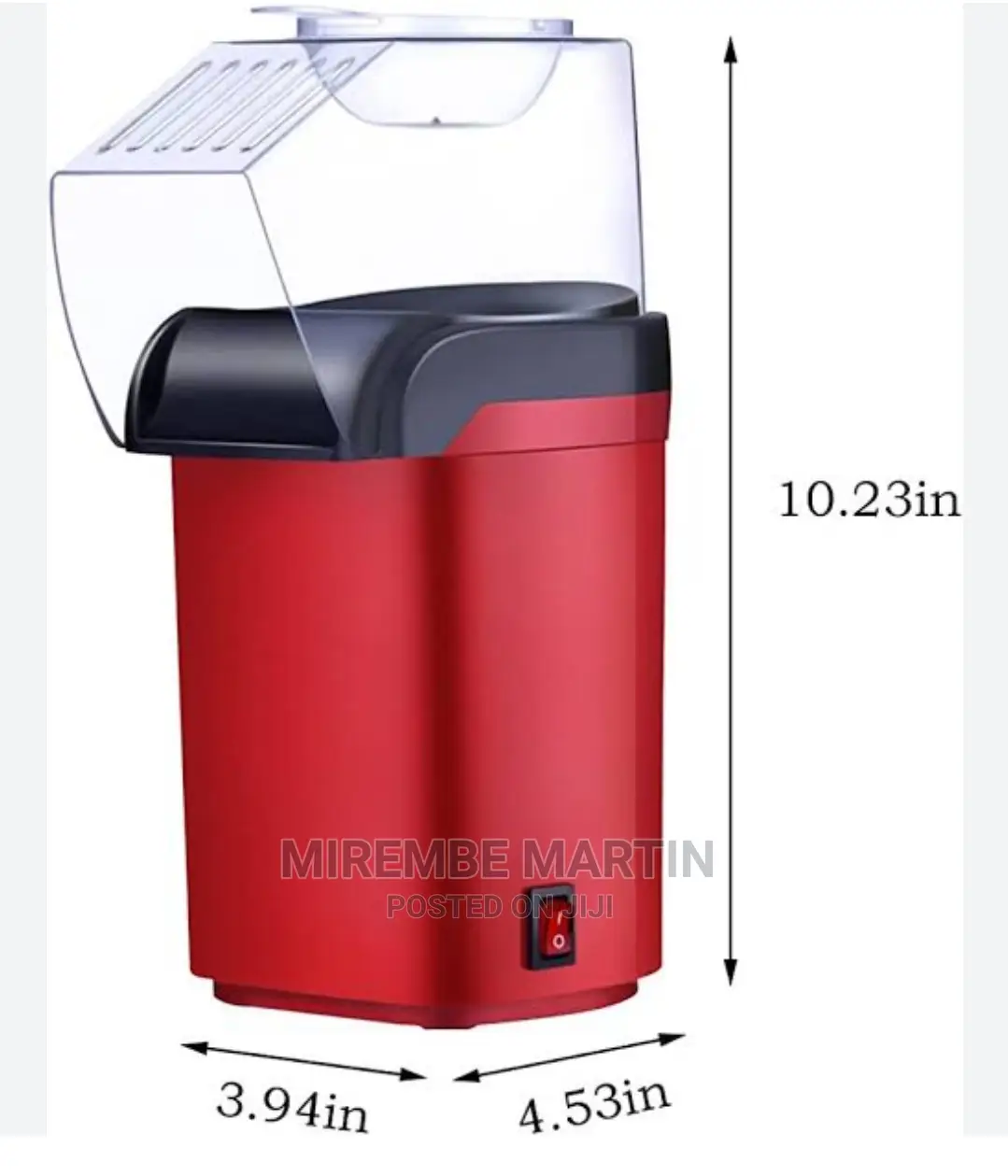 Portable Popcorn Maker