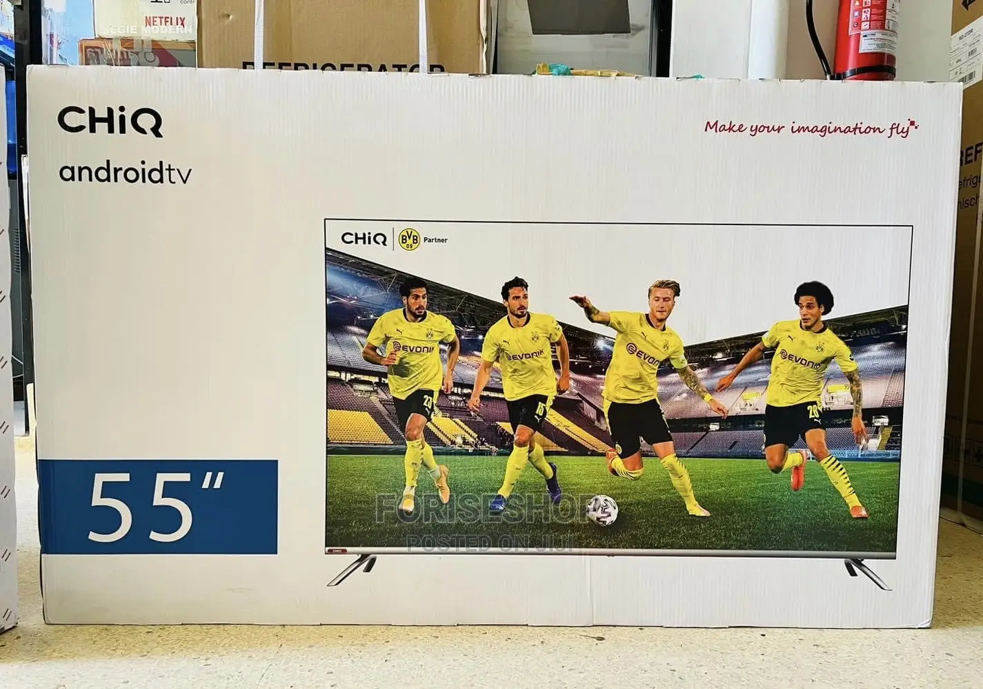 Chiq 55"Inches Android Frameless Uhd TV