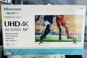 Hisense 50inch Smart Vida A6 Series Frameless Tv