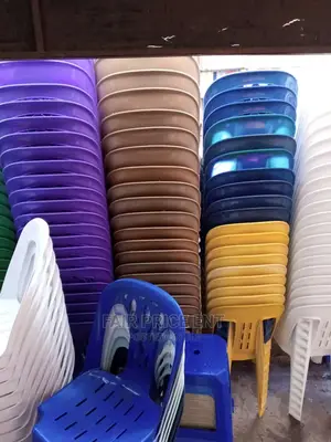 Original Nice Plastic Chairs.( Blue)