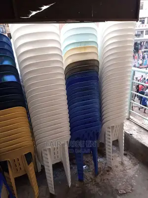 Original Plastic Chairs.( White)