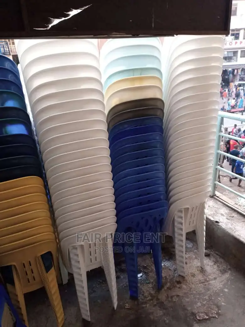 Original Plastic Chairs.( White)