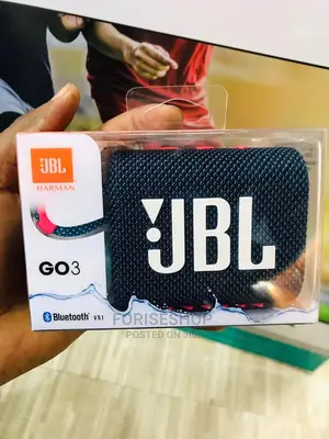 JBL Go 3 Portable Waterproof Speaker With JBL Pro Sound