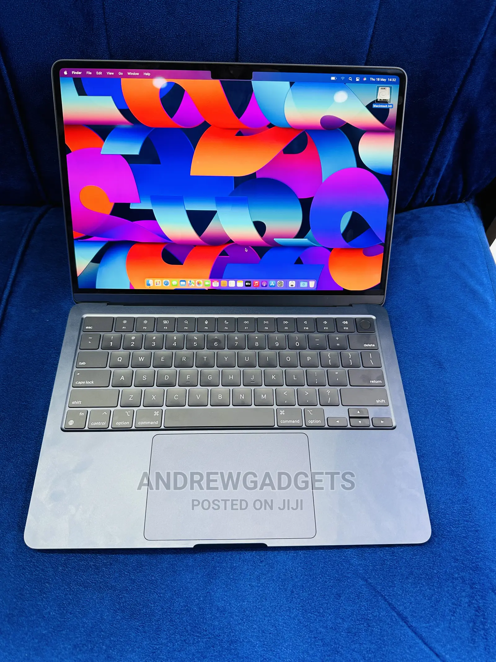 Laptop Apple MacBook Air 2022 M2 8GB Apple M2 SSD 256GB