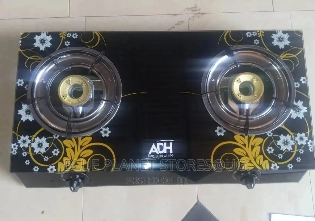 ADH Double Gas Burner Stoves // Ceramic Glass Panel