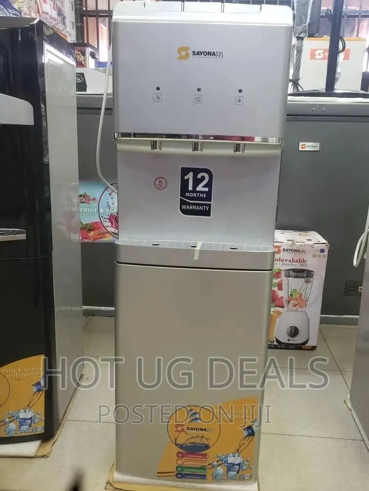 Sayona Water Dispenser Hot Cold - Silver