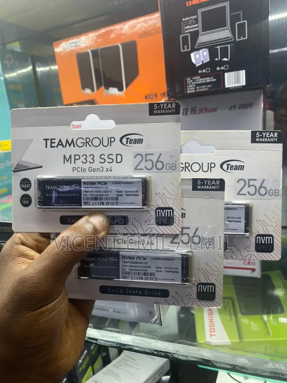 Solid State Drive 256gb M2 4