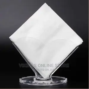 Saviet Napkin Holder Transparent Acrylic Box
