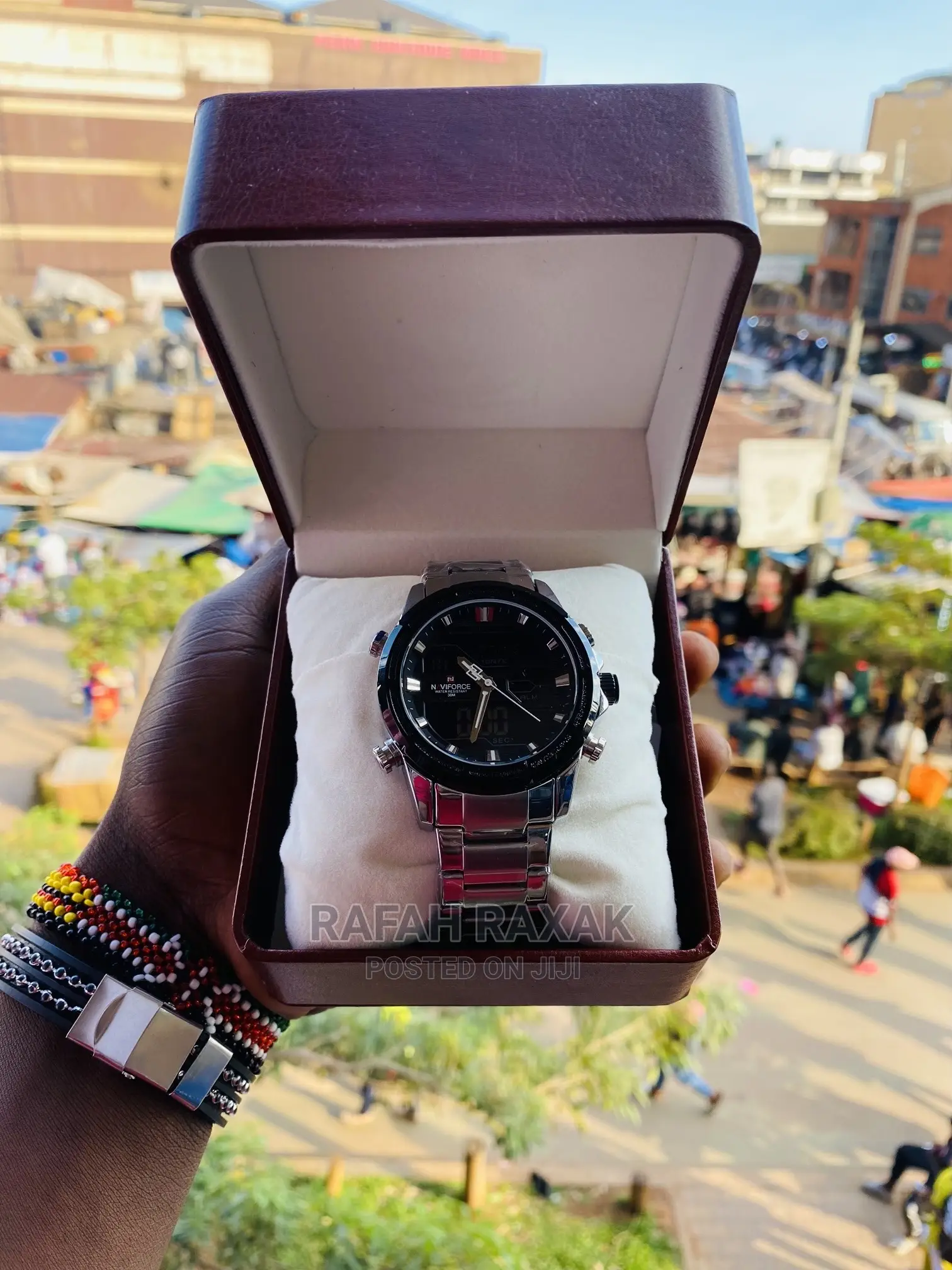 Original Black Metallic Naviforce Watch