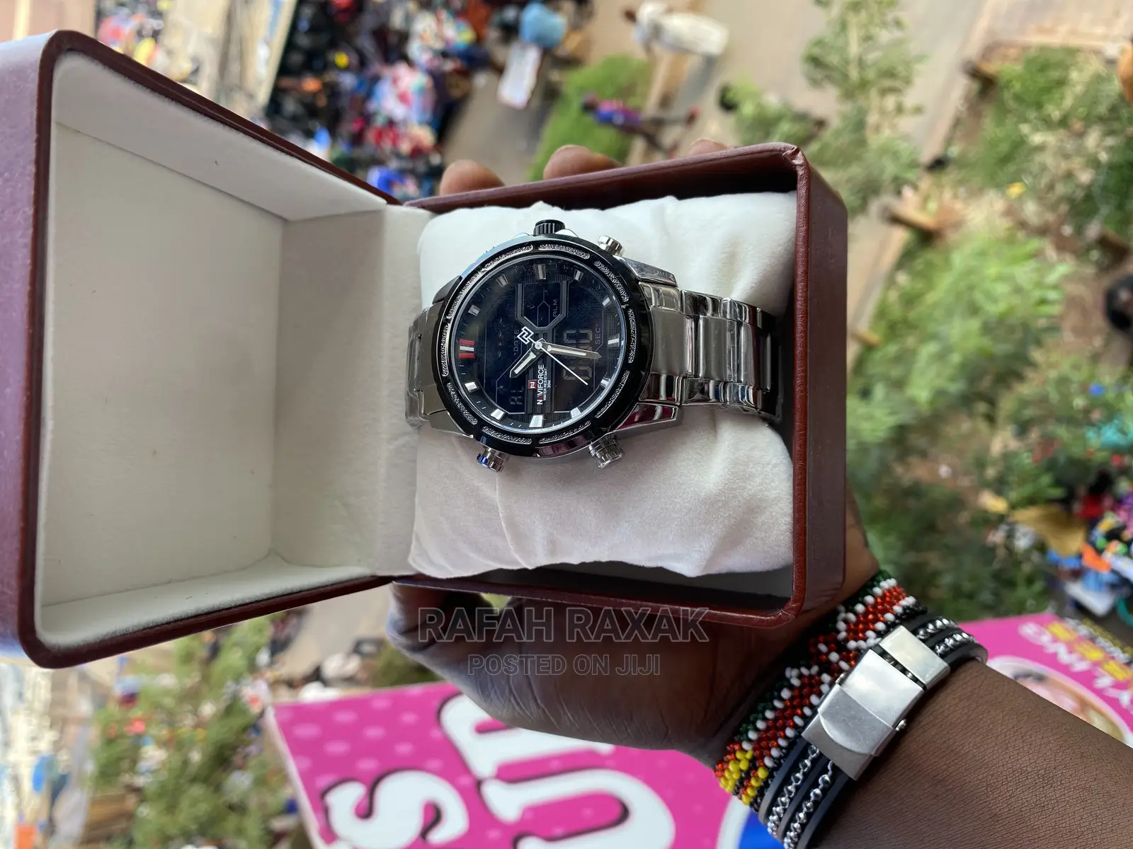 Original Black Metallic Naviforce Watch