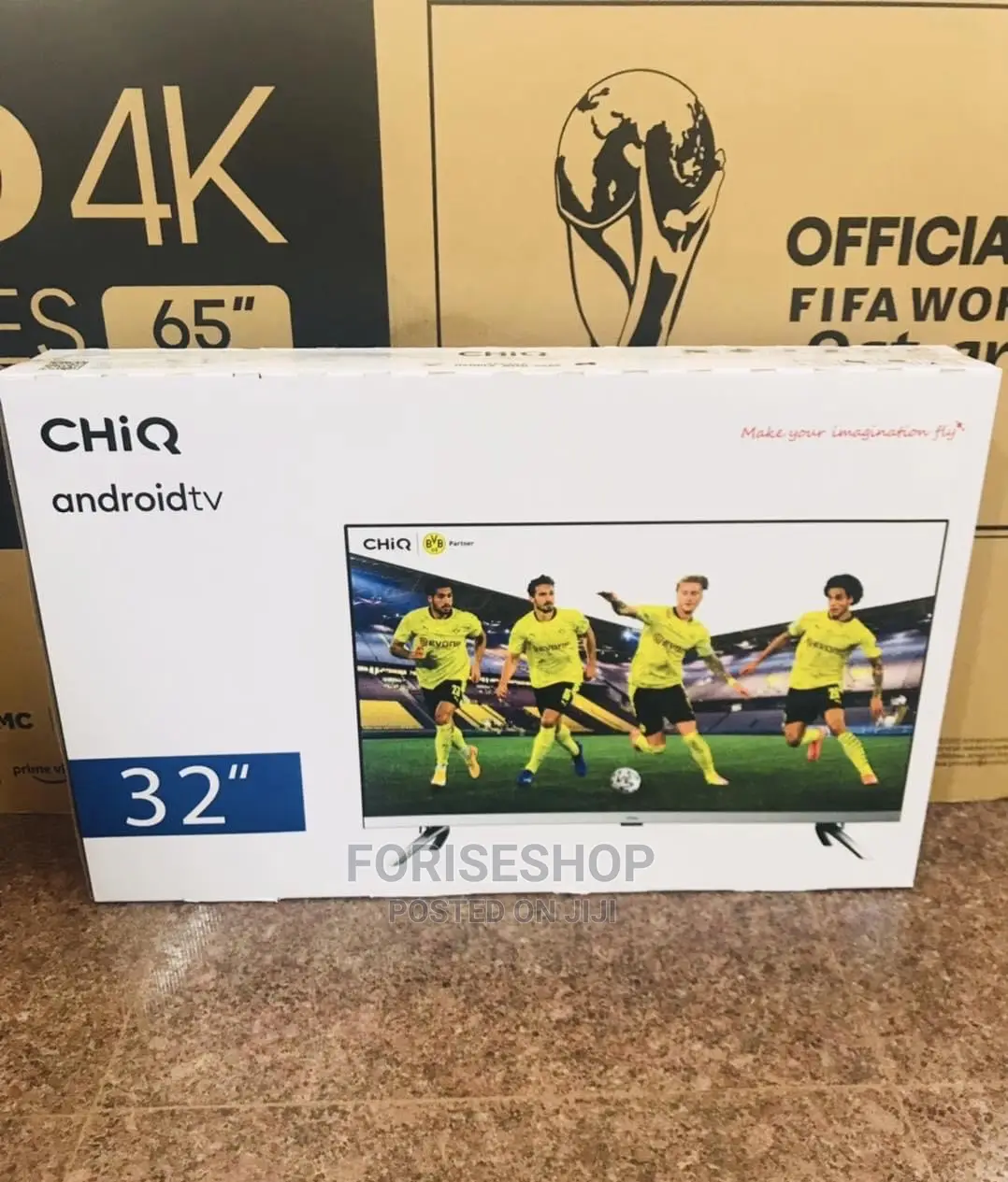 Chiq 32" Smart Android Frameless TV L32G7P