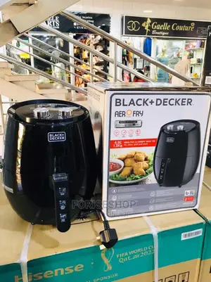 Black and Decker Air Fryer With 2 Years Warranty.