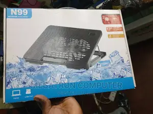 Laptop Stand With Cooling System Fan