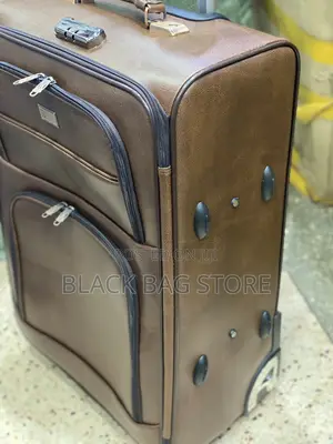 Leather Suitcase- Medium