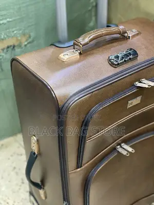 Leather Suitcase- Medium