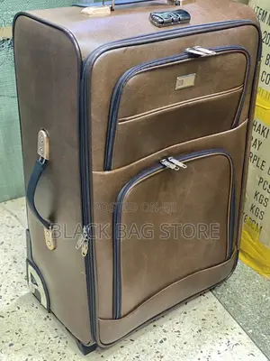 Leather Suitcase- Medium