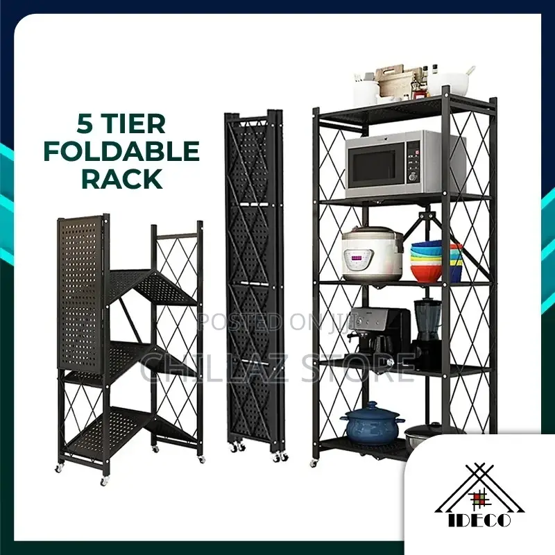 Foldable Kitchen Storage Rack.