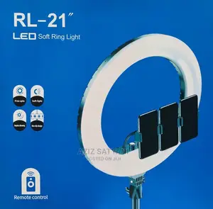 Ring Light LED Lamp Soft RL-21 ” 54 Cm With Remote Control