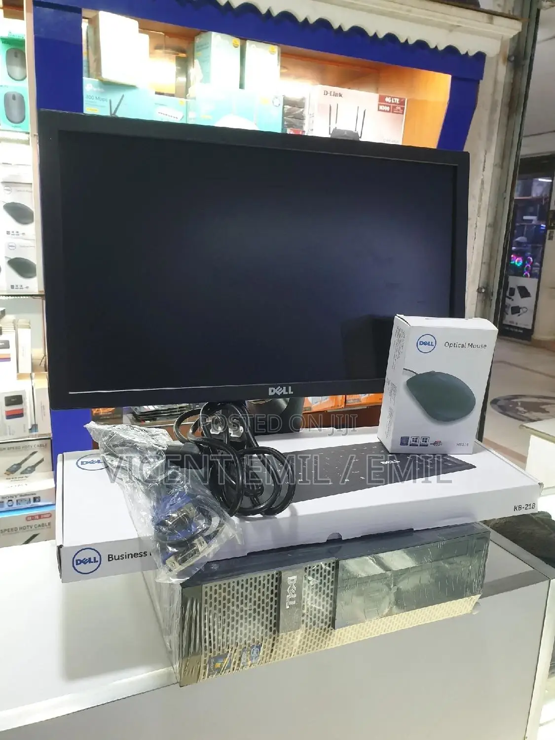 Desktop Computer Dell OptiPlex 3020 4GB Intel Core I3 HDD 500GB